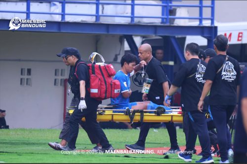Dokter Tim Persib Laporkan Jupe Alami Patah Tulang Rusuk